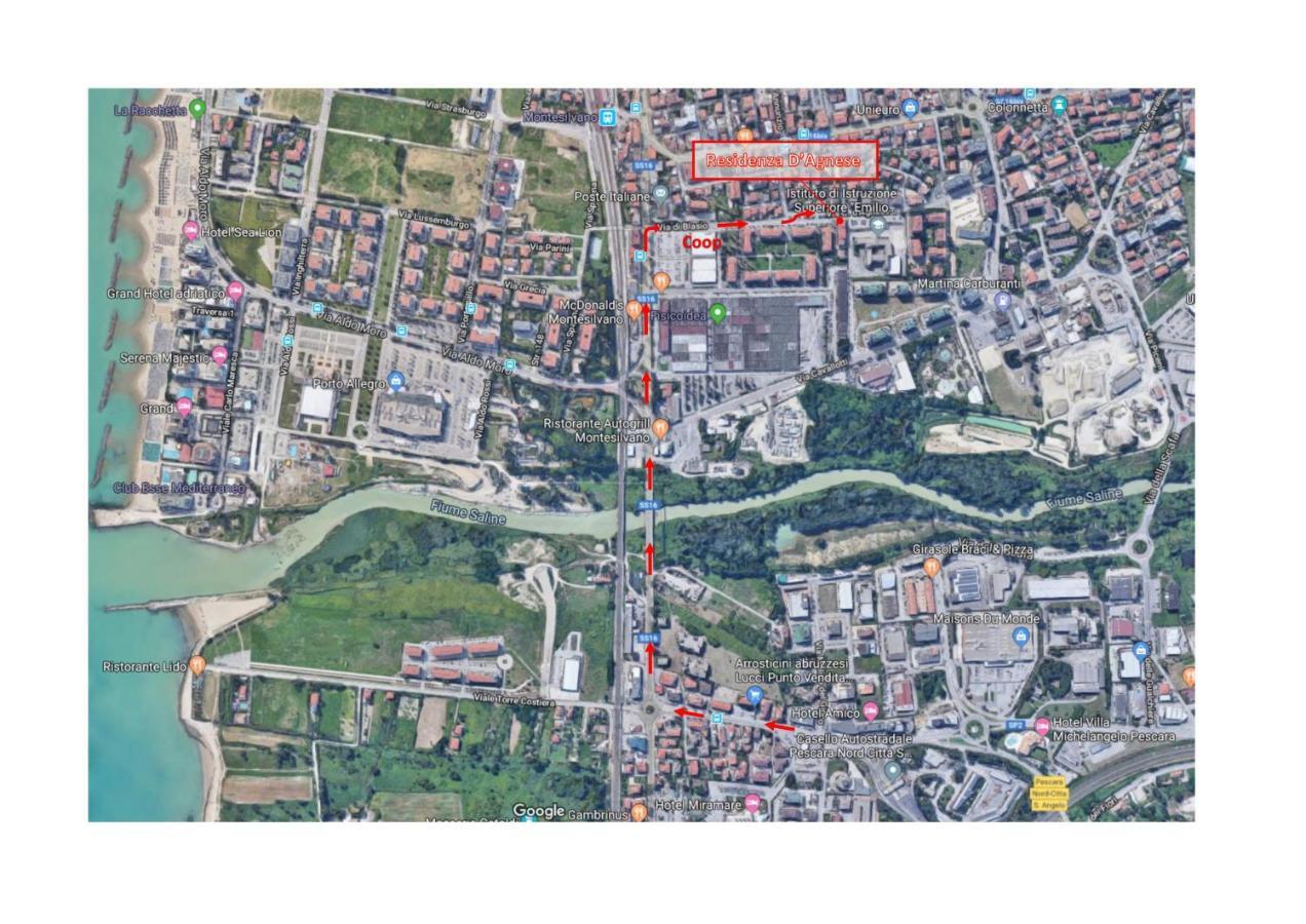 Residenza D'Agnese Leilighet Montesilvano Marina Eksteriør bilde